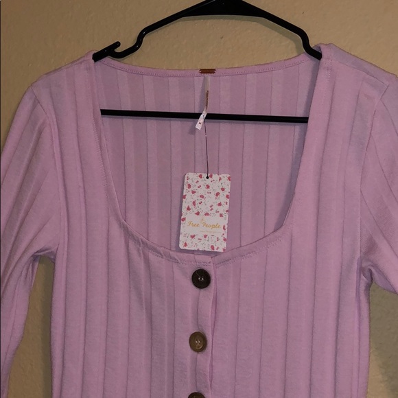 Free People Central Park Cardigan Top - Picture 4 of 7